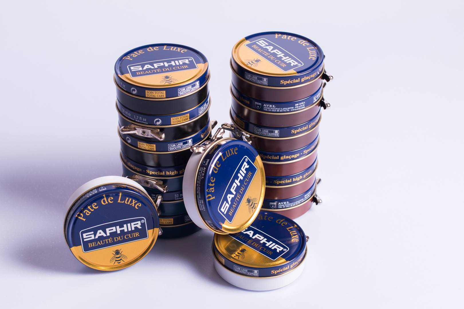 Xi đánh bóng giày Saphir Pate De Luxe BDC Pháp 50ml