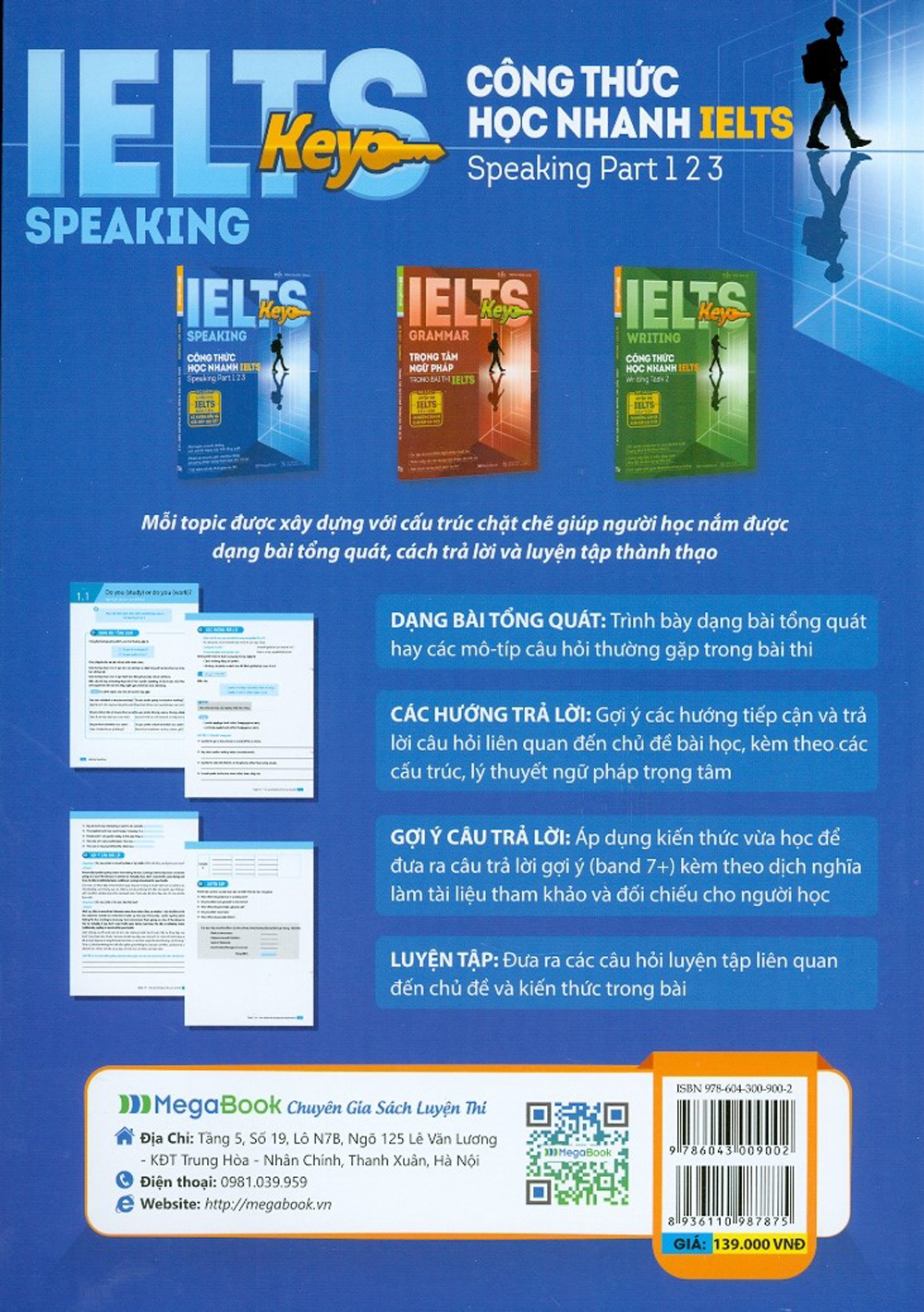 IETLS Key Speaking - Công Thức Học Nhanh IETLS - Speaking Part 1 2 3
