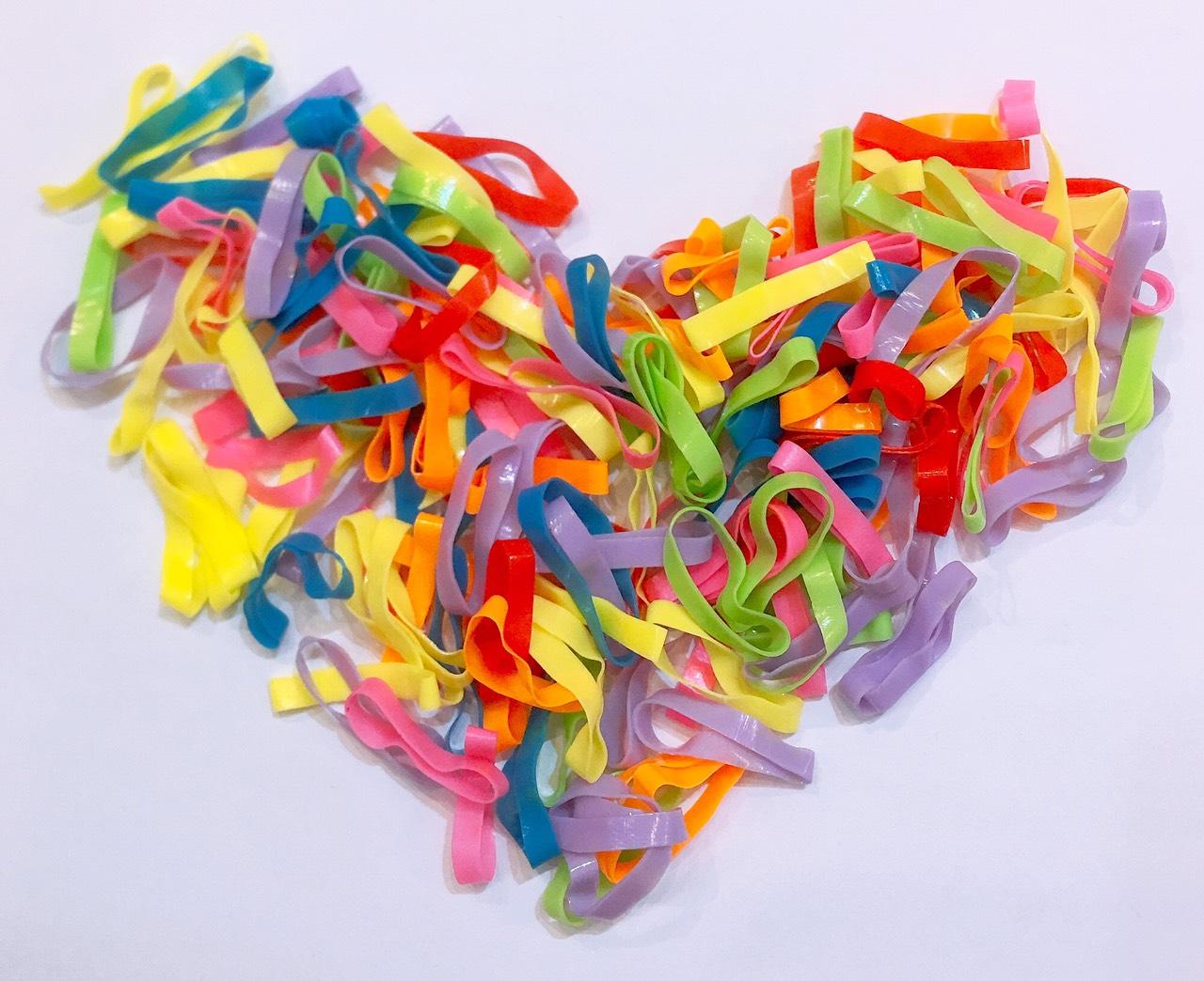 Túi 500g Dây Thun Buộc Tóc Bền Đẹp Mini Rubber Bands Soft Elastic Bands For Kids Girls Hair Braiding Disposable Hair Bands For Fine Hair Children Hair Accessories