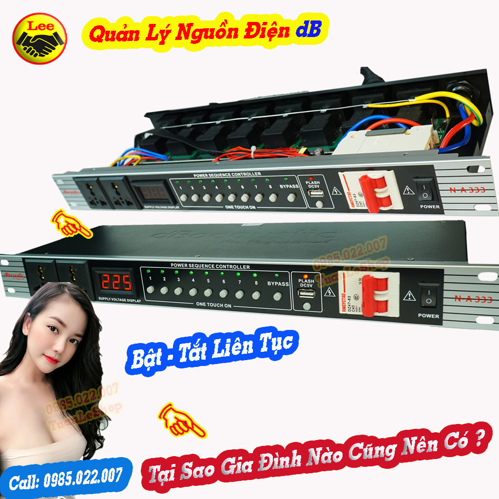 Thiết bị quản lý nguồn điện n d b 30a - quan ly nguon