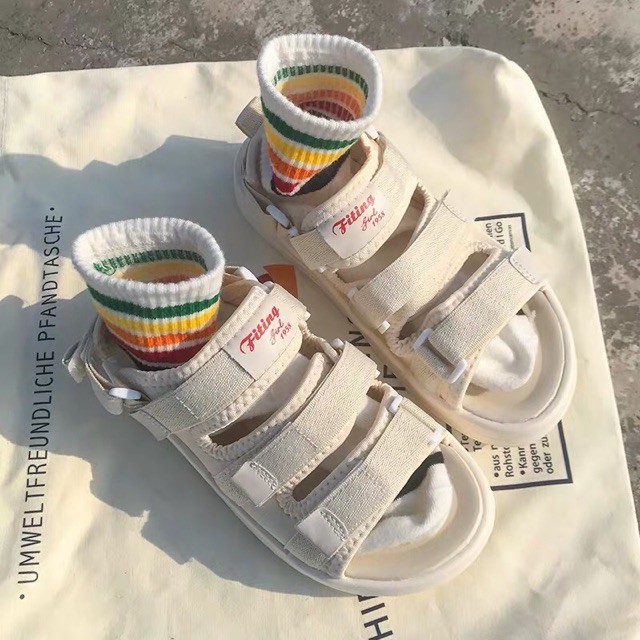 Sandal ulzzang nữ 3 quai hot hit 2022