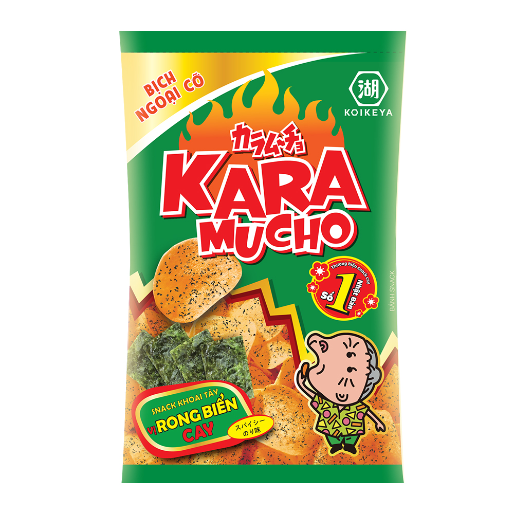 Combo 2 gói Karamucho lát mỏng giòn tan 80g