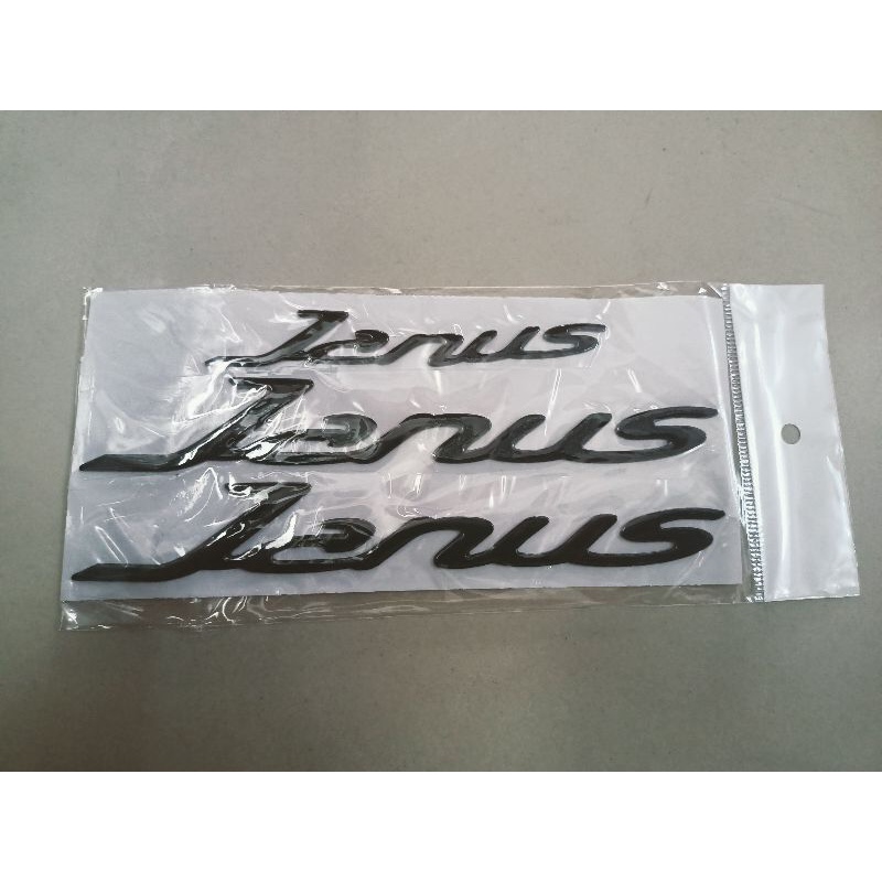 Bộ tem nổi Janus màu đen new hàng nhập Thái Lan