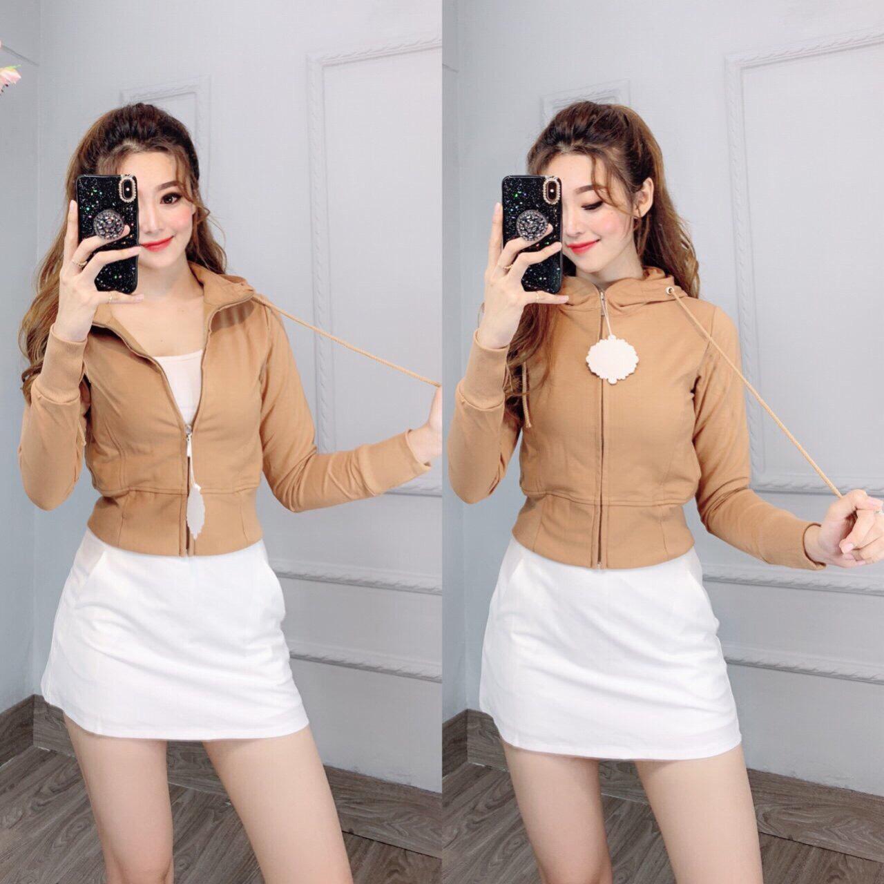 ÁO KHOÁC THUN COTTON FROM LỬNG CỰC XINH