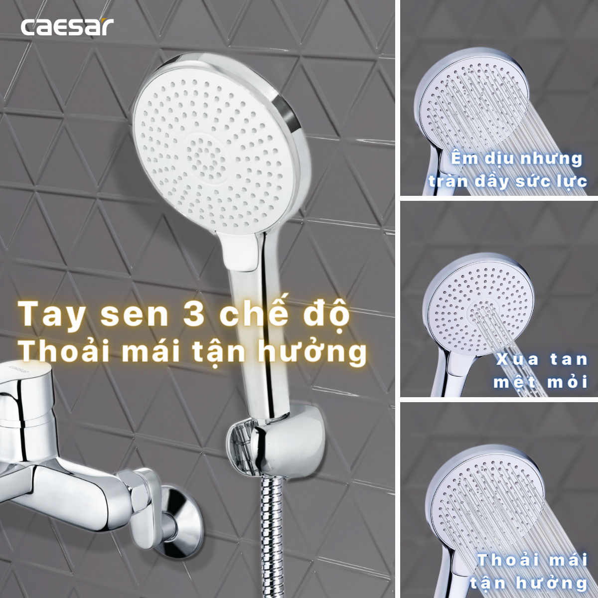 Vòi Sen Gạt Nóng Lạnh - S573C