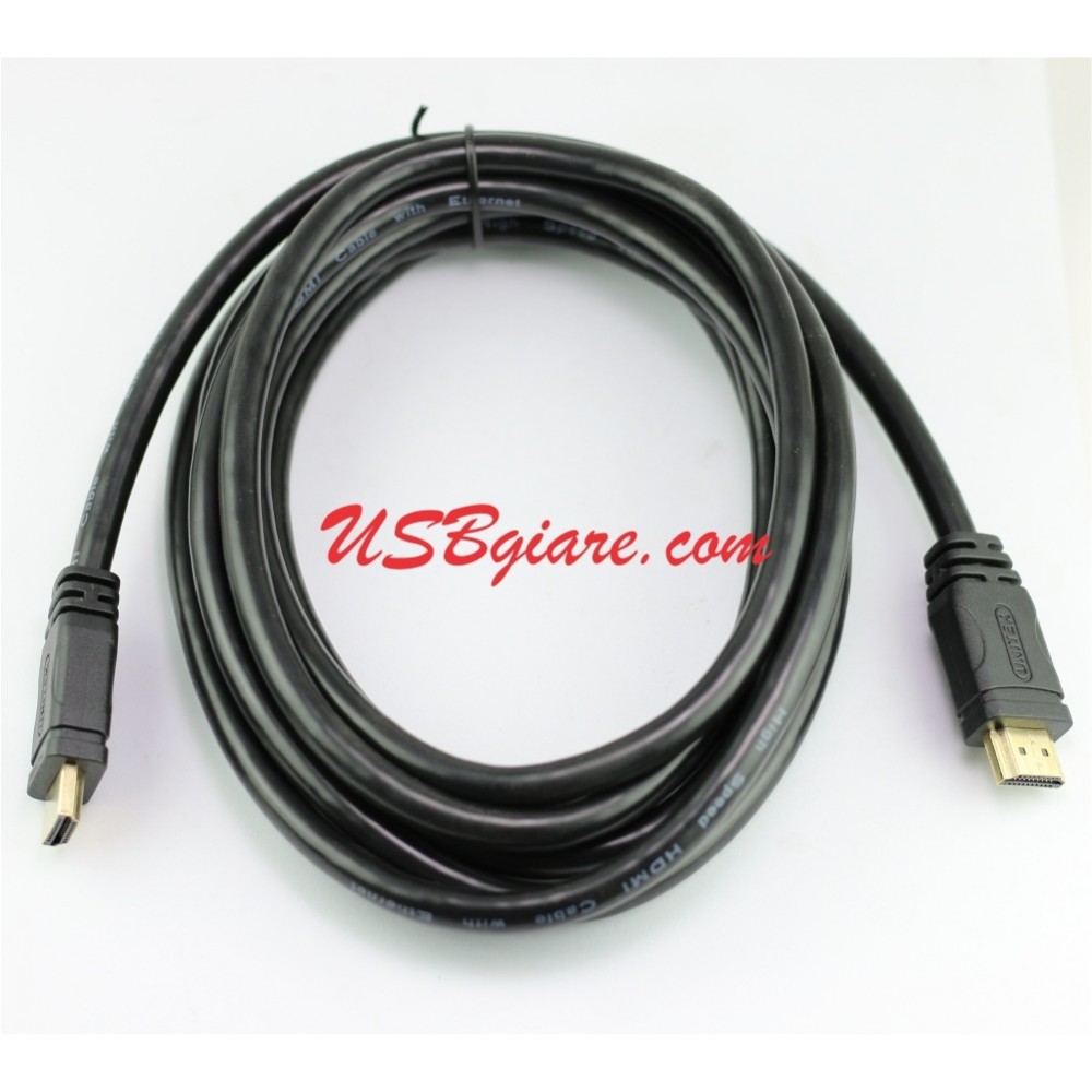 CÁP HDMI 3M (4K 3D) UNITEK Y-C139M