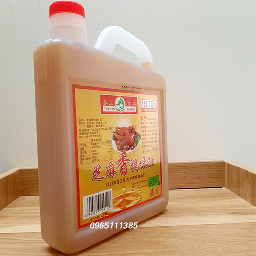 Dầu Mè/Vừng 750ml - Can to tiết kiệm