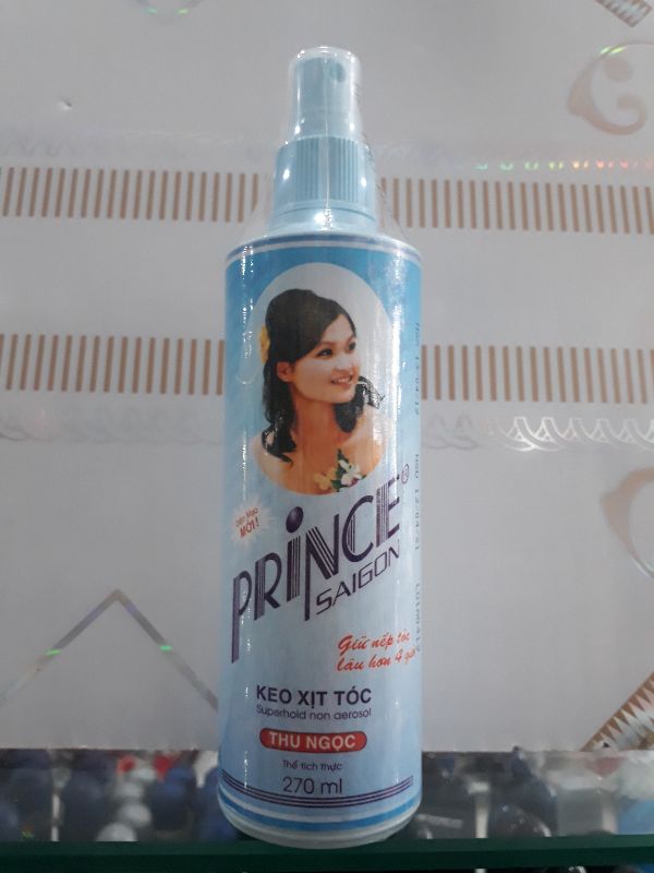 Keo Xịt Tóc Prince Sài Gòn Thu Ngọc 270ml