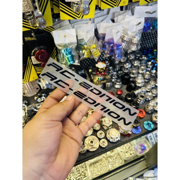 Tem Dán Phuộc RC edition trong suốt