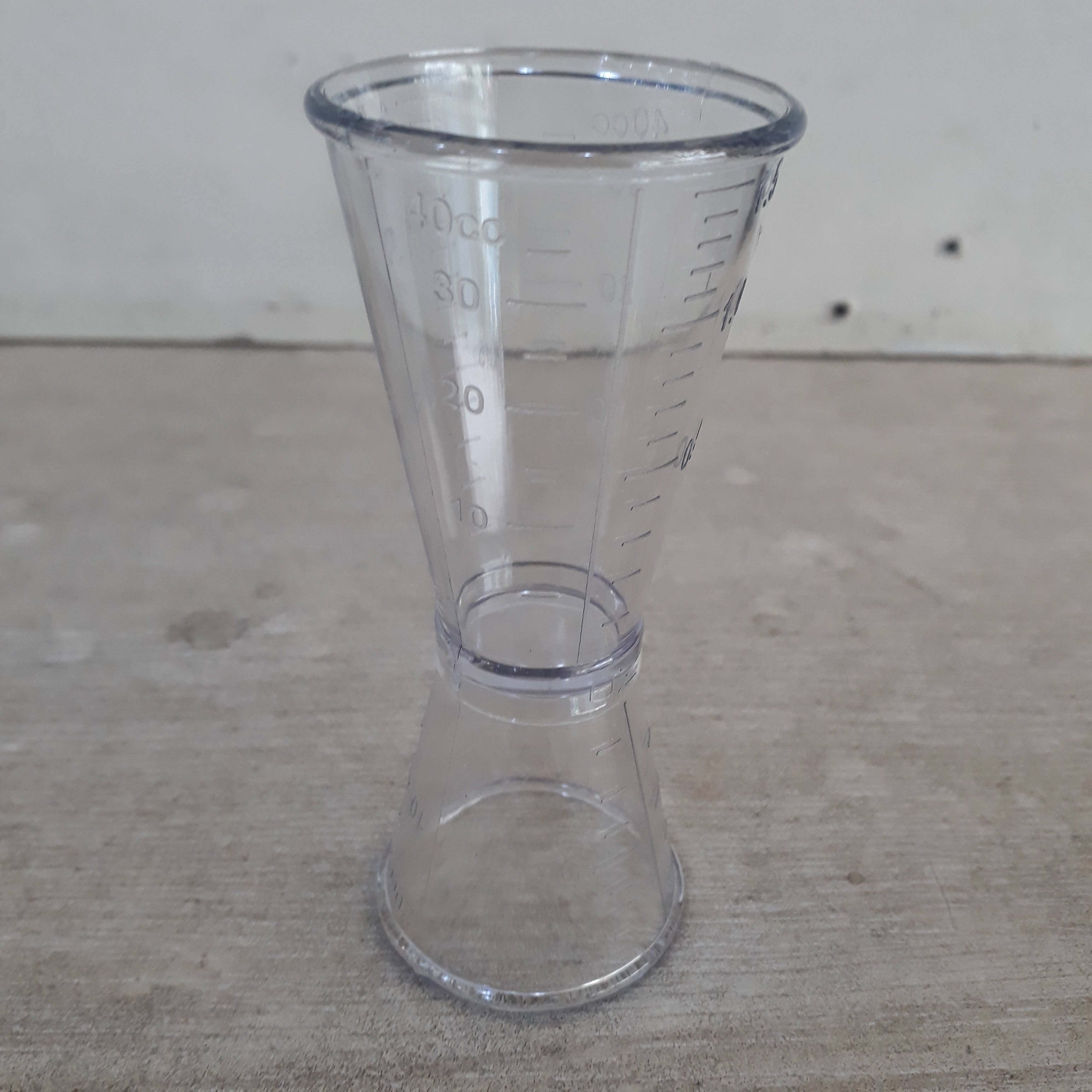 [HCM]JIGGER ĐONG LY ĐONG NHỰA 2 ĐẦU 20X40ML