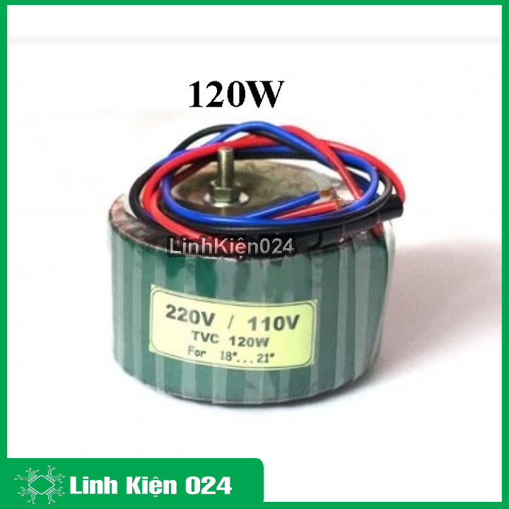Biến áp xuyến Hoàn Cầu 220VAC-110VAC  ( Dây Đồng 100% )