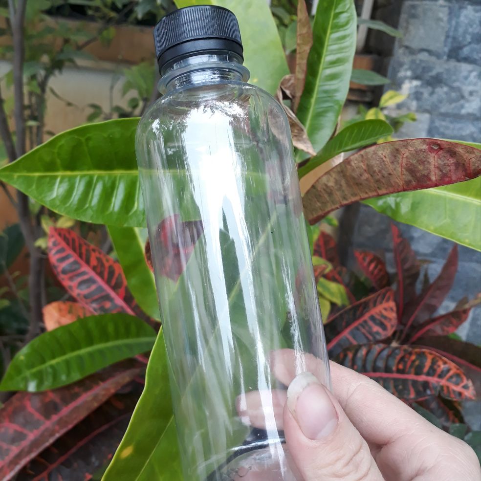set 10 Chai nhựa tròn miệng vừa 330ml