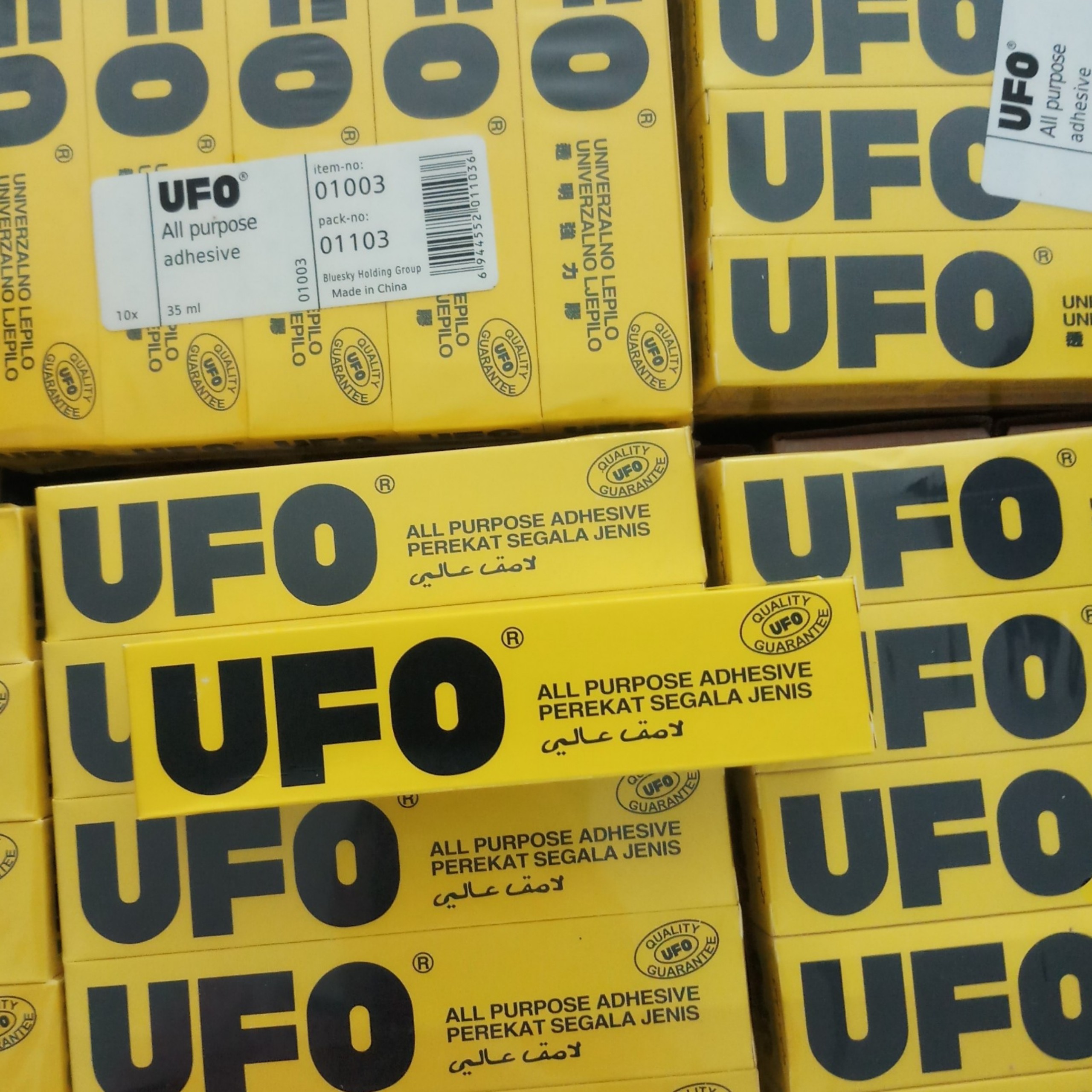 [HCM]Keo dán UFO 35ml- keo đa năng dán gỗ vải...