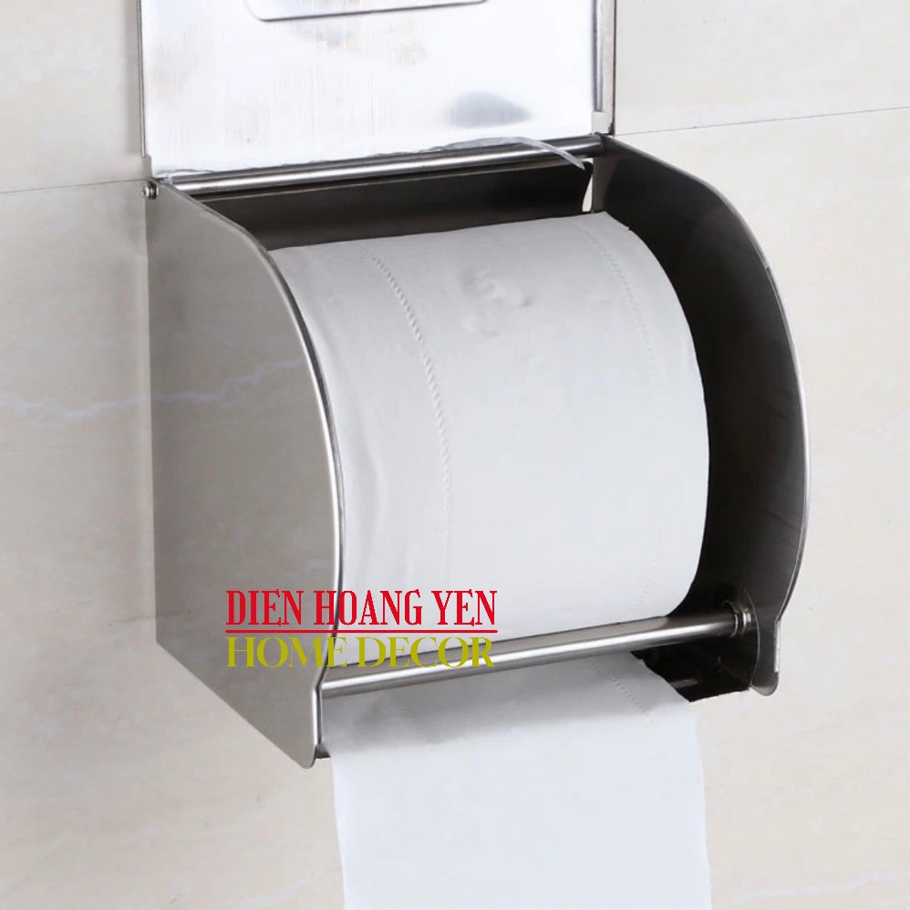 Hộp đựng giấy vệ sinh chất liệu inox 304