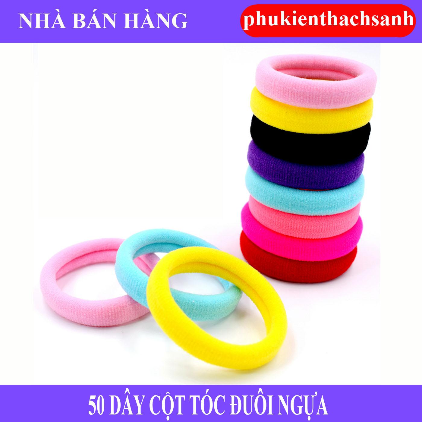 Bịch dây thun cột tóc đuôi ngựa dễ thương cho các bé gái - PK5
