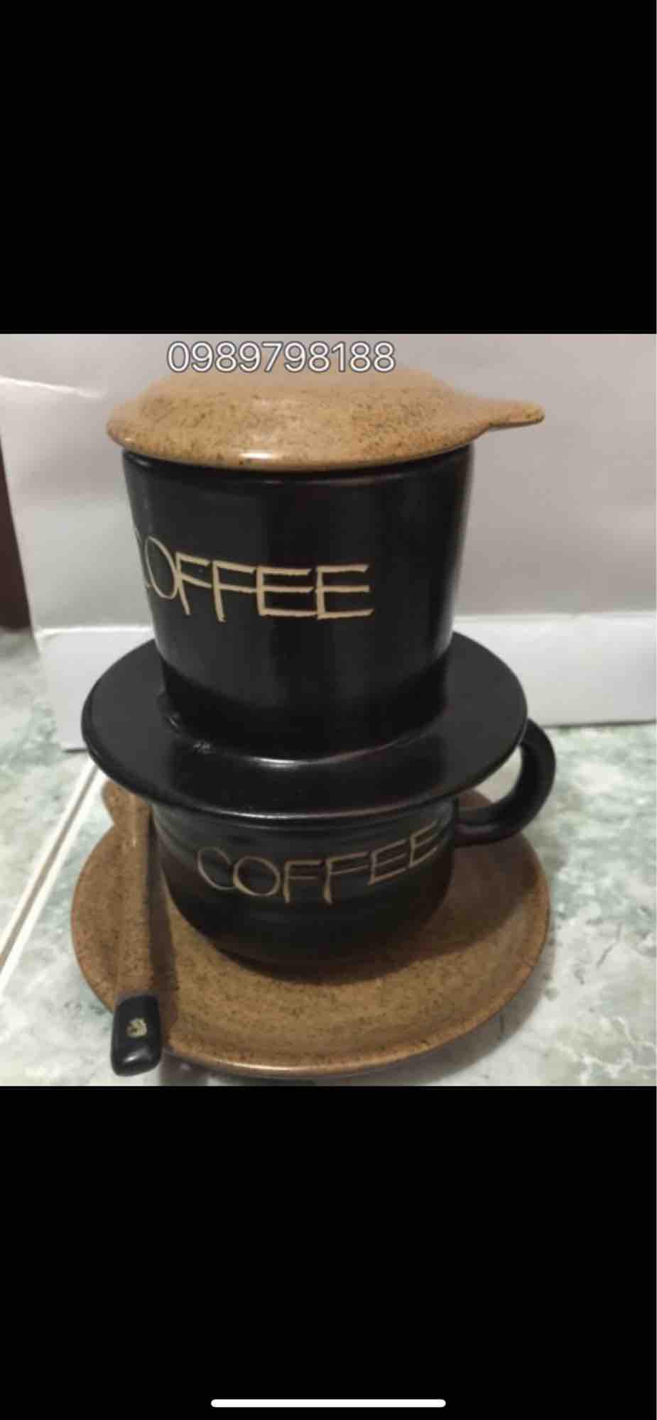 Phin cafe gốm sứ Bát Tràng cao cấp