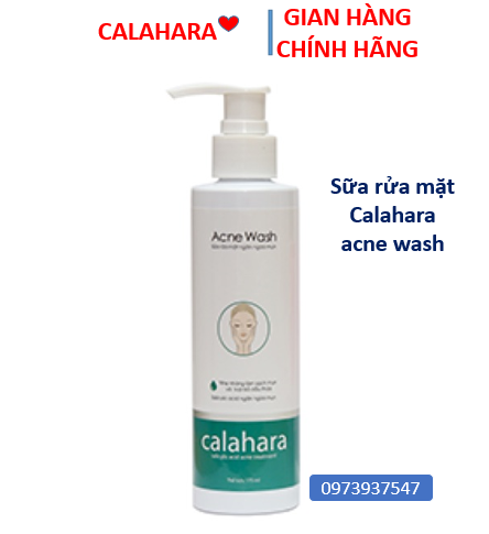 Sữa rửa mặt Calahara ngừa mụn Date 2027