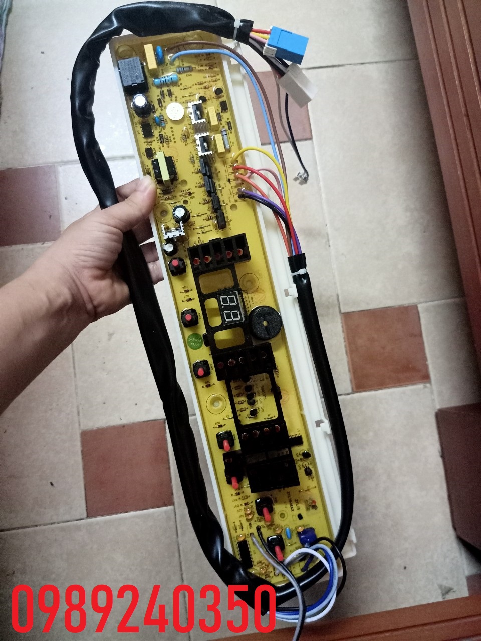 Bo mạch máy giặt electrolux ewt854ss 8,5kg cửa đứng