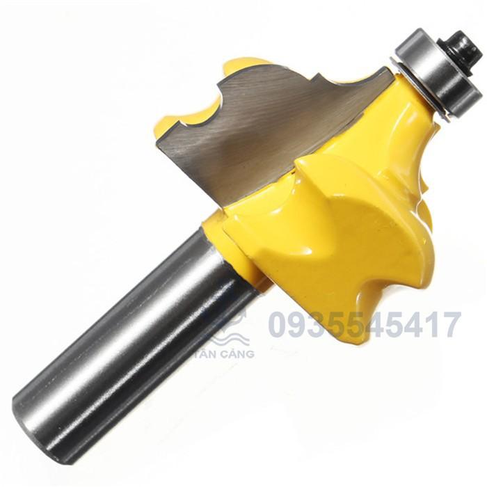 Mũi phay đánh chỉ 2 tầng cốt 12.7 mm