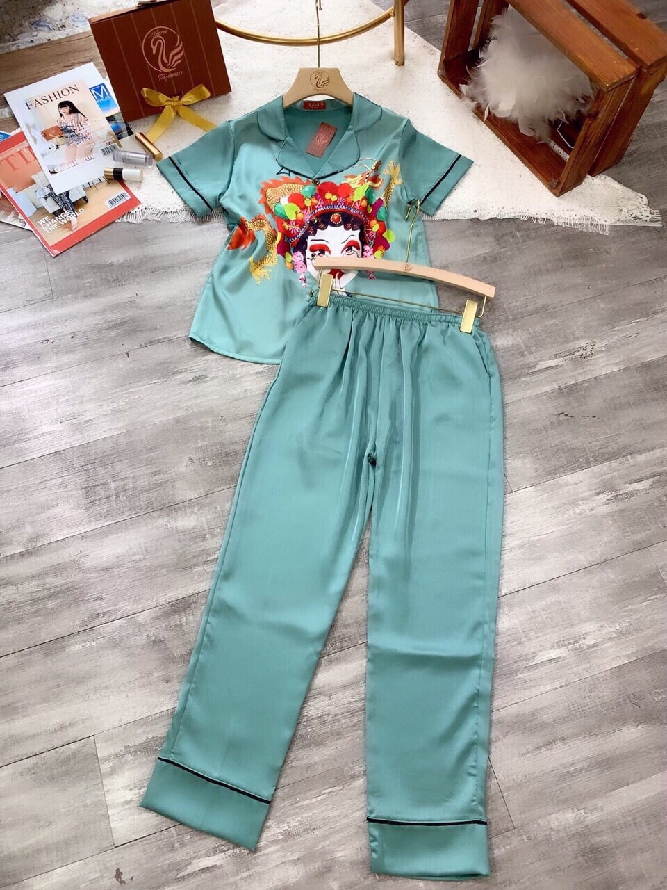 PIZAMA HOẠ TIẾT HÀNG TK ZAMI