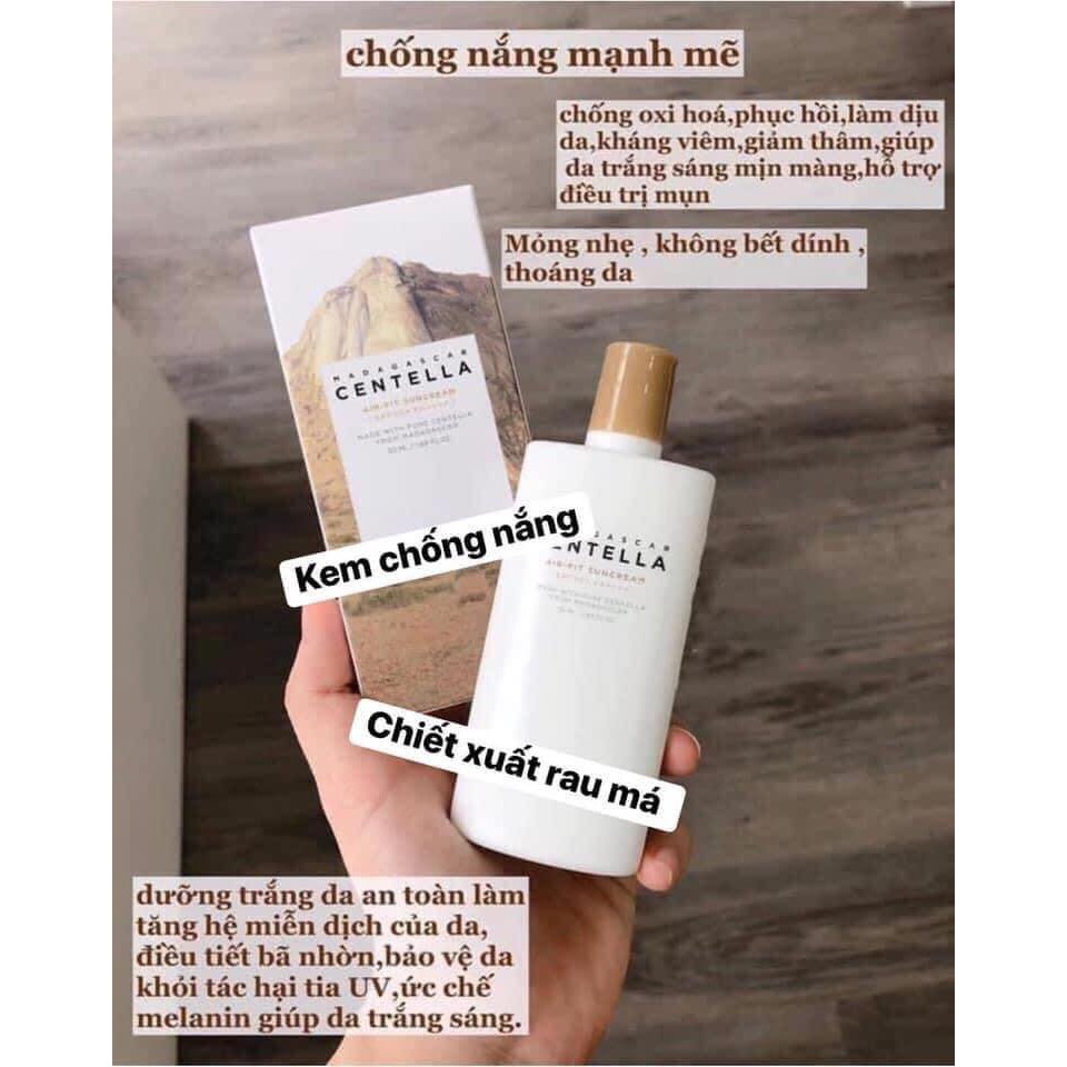 Các dòng kem chống nắng Skin 1004