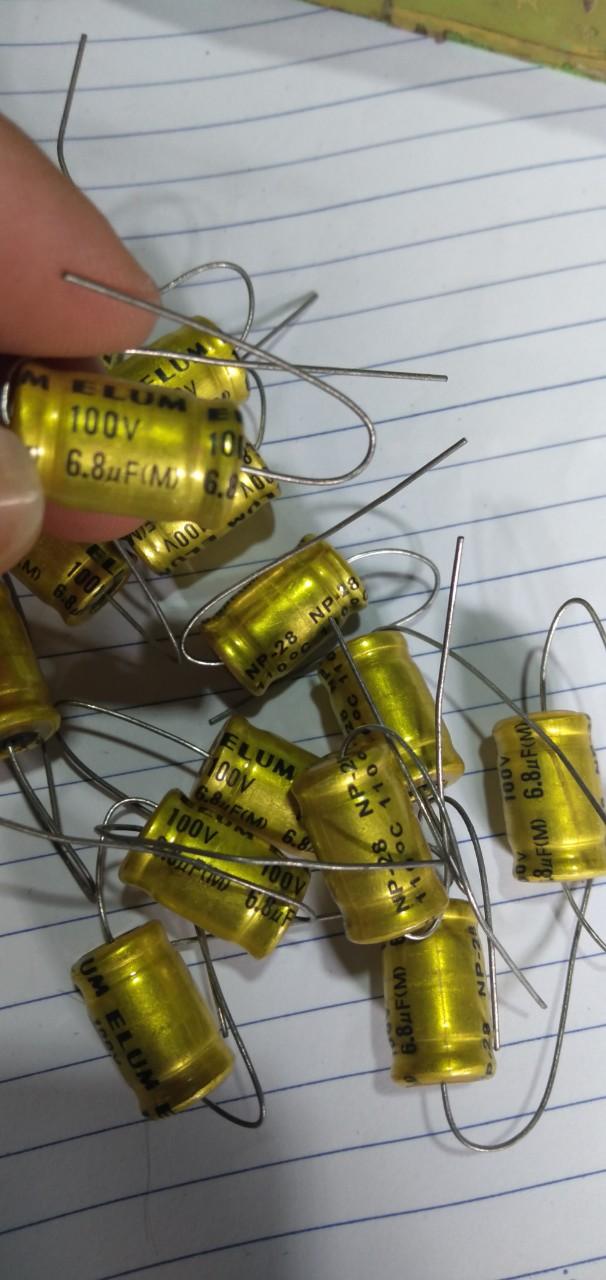 10 Tụ loa 6.8uf 100v