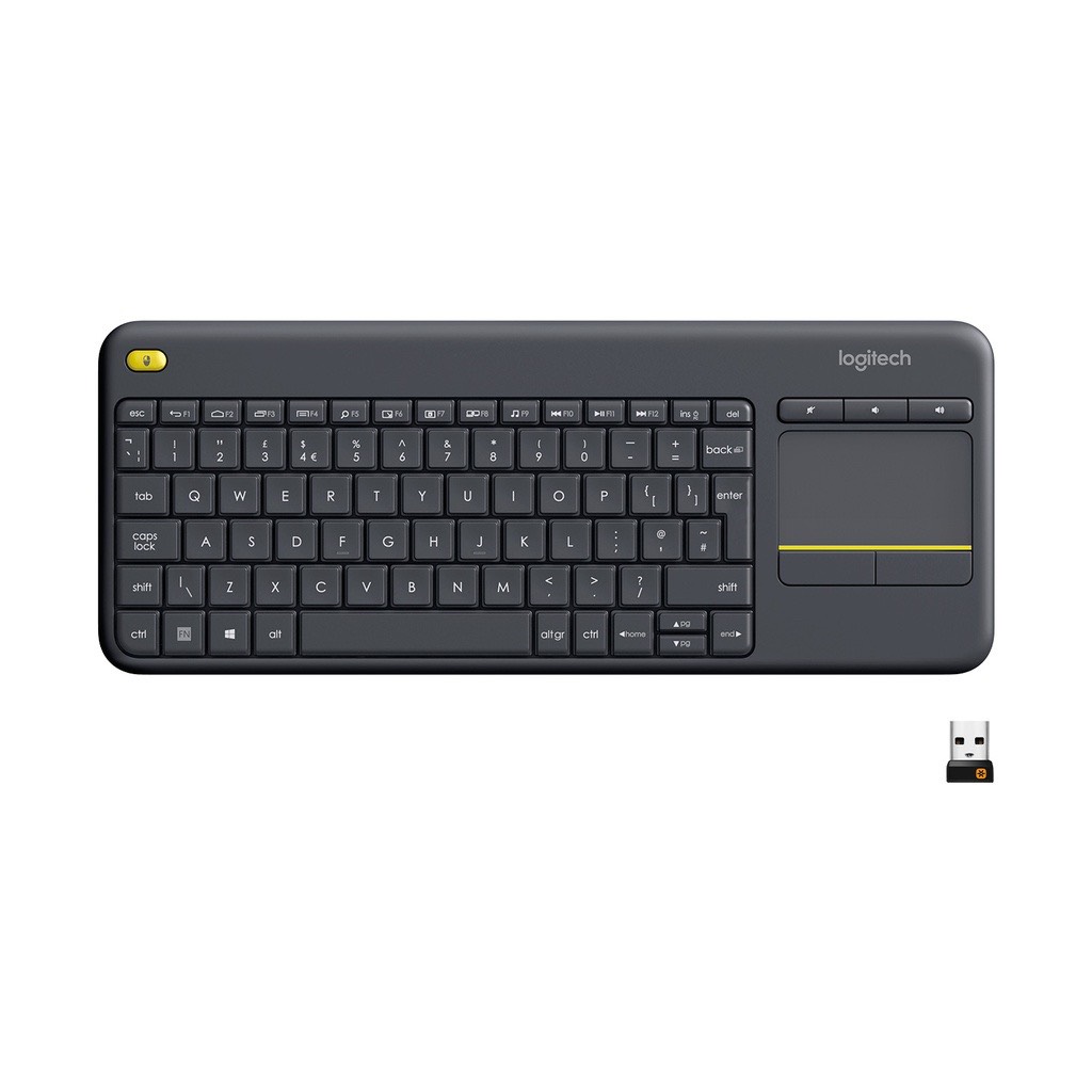 Bàn Phím không dây Logitech tích hợp Touchpad K400 Plus