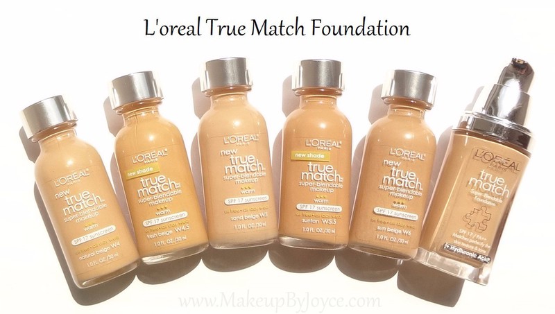 KEM NỀN LOREAL TRUE MATCH FOUDATION SUPER-BLENDABLE MAKEUP SPF17