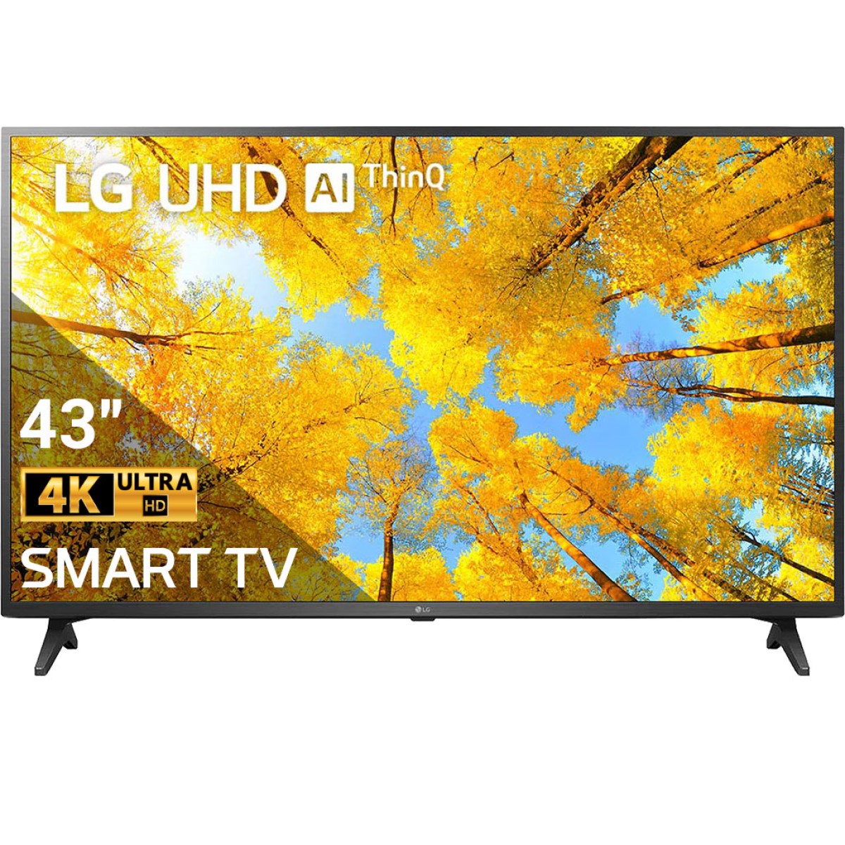 [Miễn phí COD Giao + Lắp Đặt Hà Nội][VOUCHER Upto 1 Triệu][Trả góp 0%] Smart Tivi LG 4K 43 Inch 43UQ7550PSF  Real 4K  Thiết kế mỏng  Bộ xử lý AI α5 Thế hệ 5 Hàng chính hãng