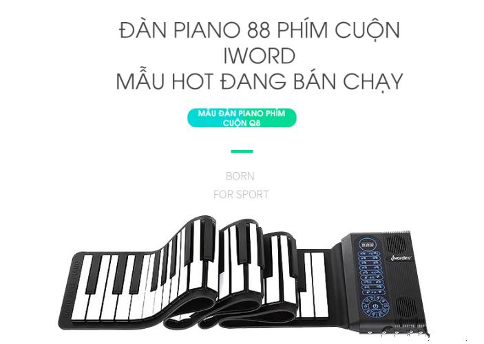 Online Mall - Đàn Piano Phím Cuộn Cao Cấp