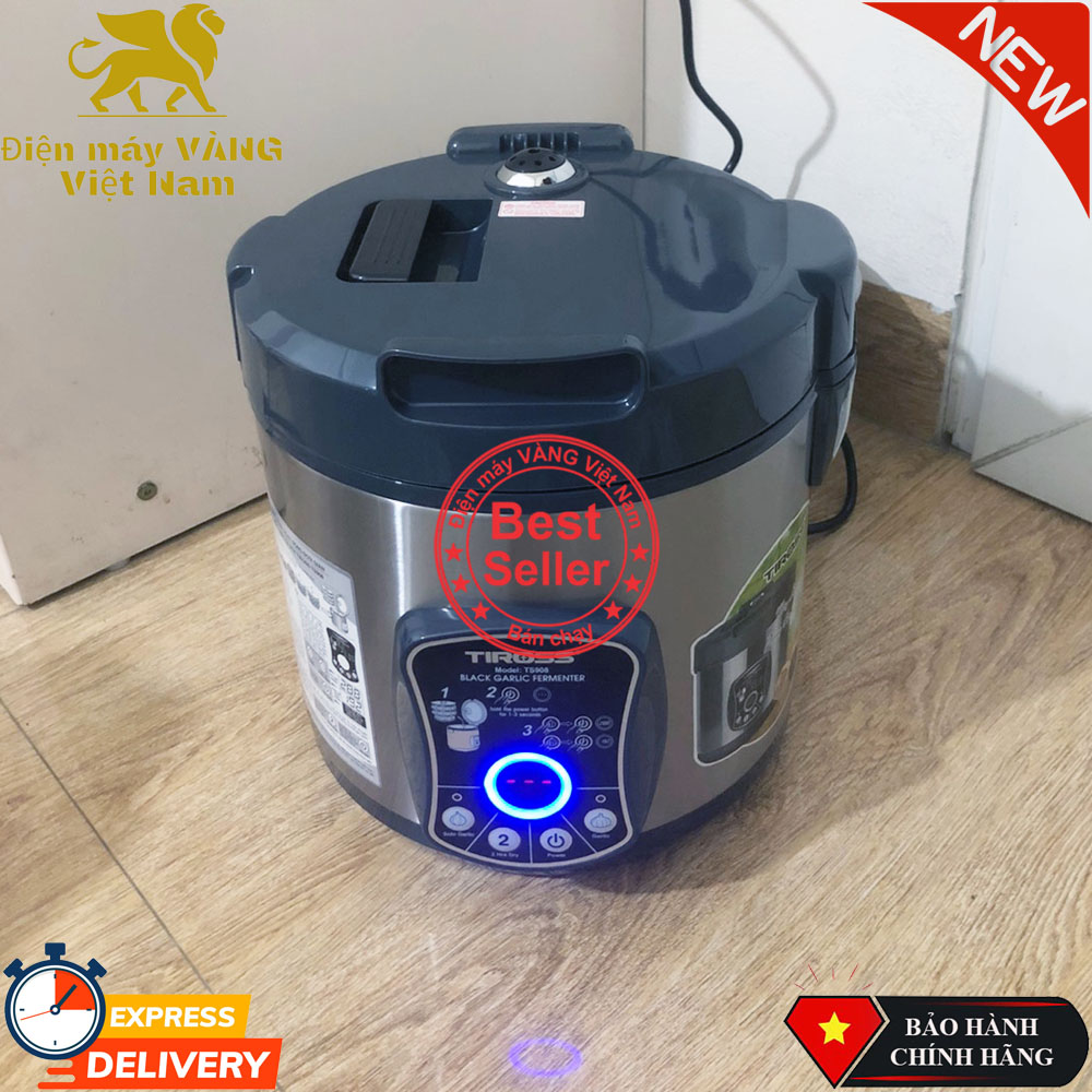Máy làm tỏi đen gia đình Tiross TS908 (Màu bạc)