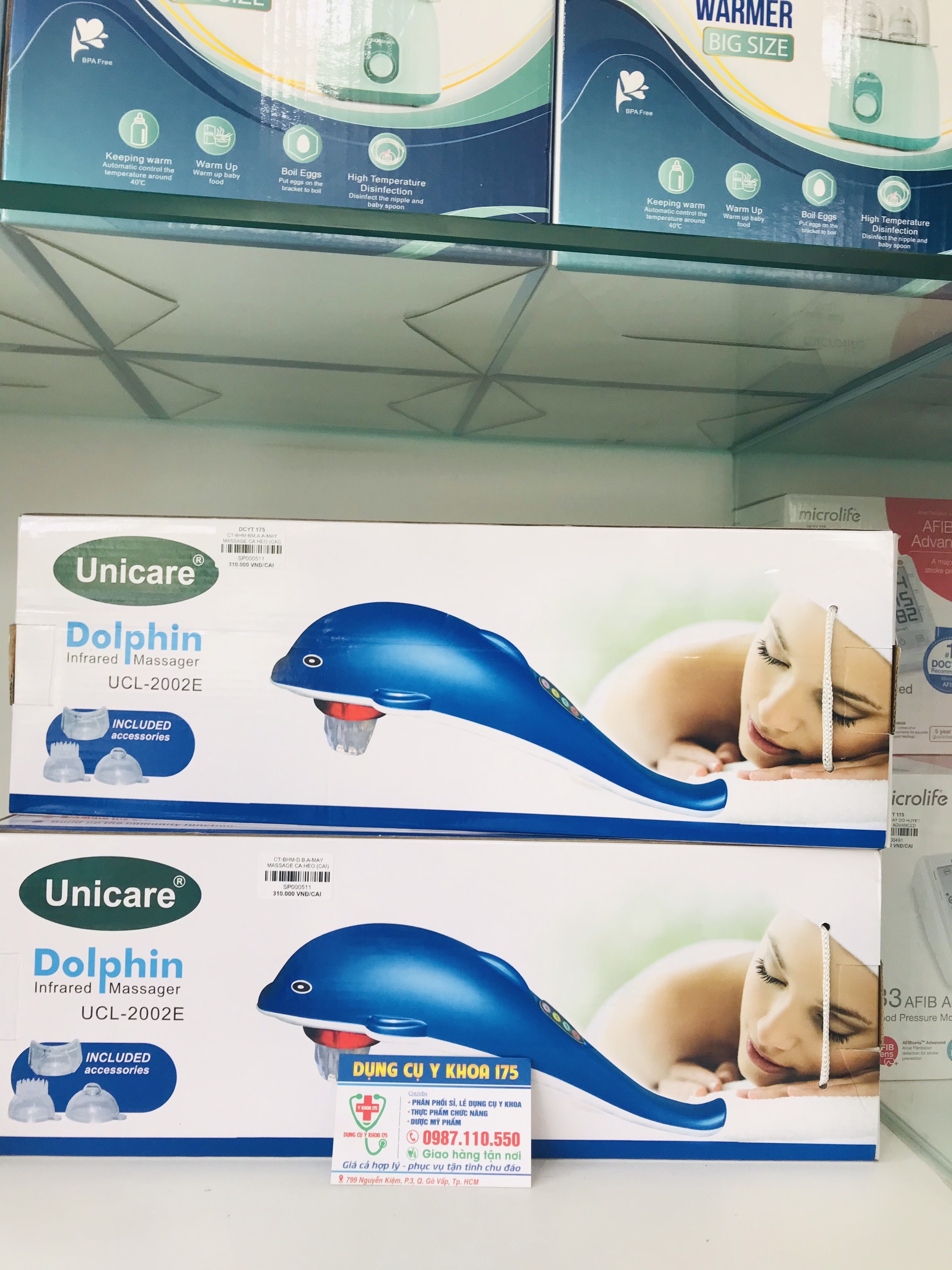 Máy massage cầm tay cá heo Dolphin UCL-2002E