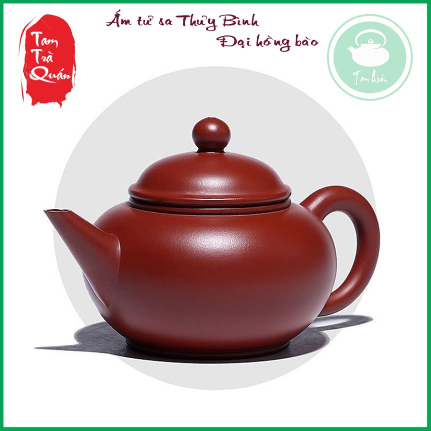 Ấm tử sa thủy bình nghi hưng đại hồng bào 200ml