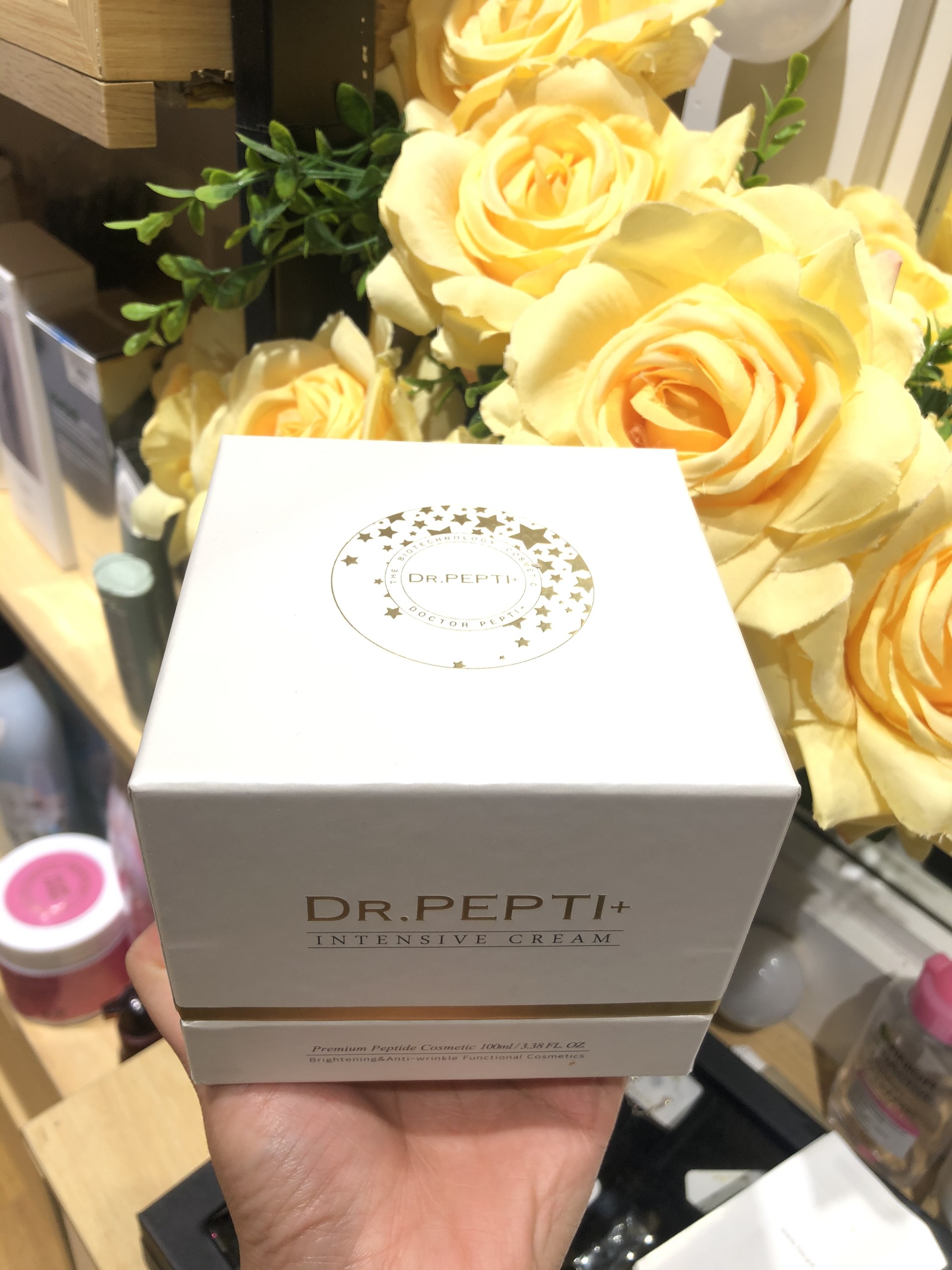 Kem dưỡng siêu cấp ẩm bổ sung collagen mờ thâm nám Dr.pepti+Intensive Cream 100ml