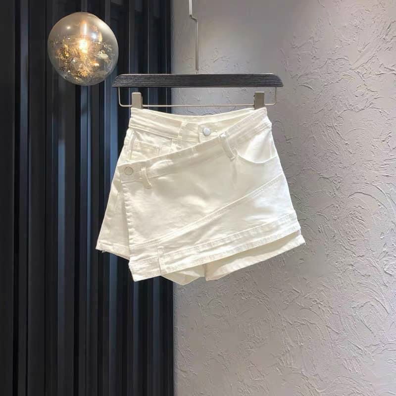 Váy Kaki Đắp Chéo