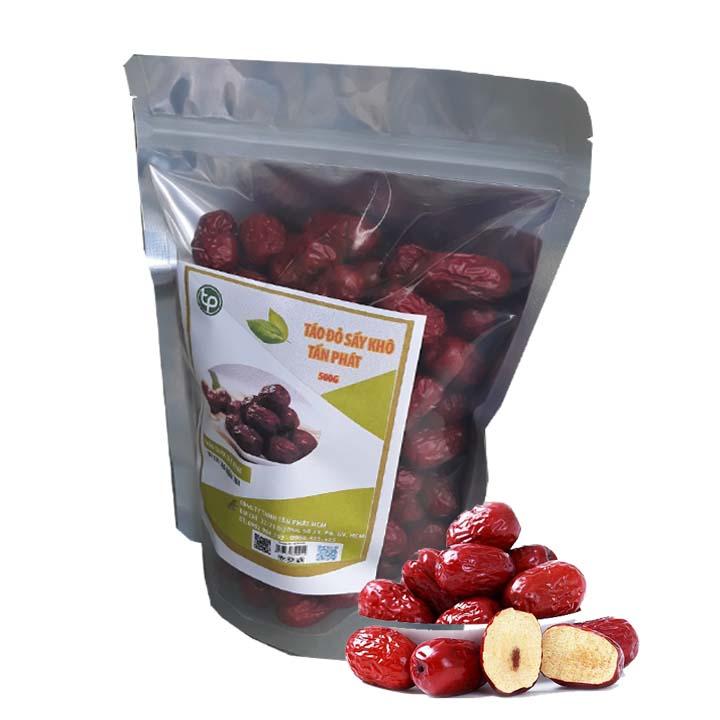 Táo Đỏ Sấy Khô Tấn Phát 500g Đại Hạ Giá