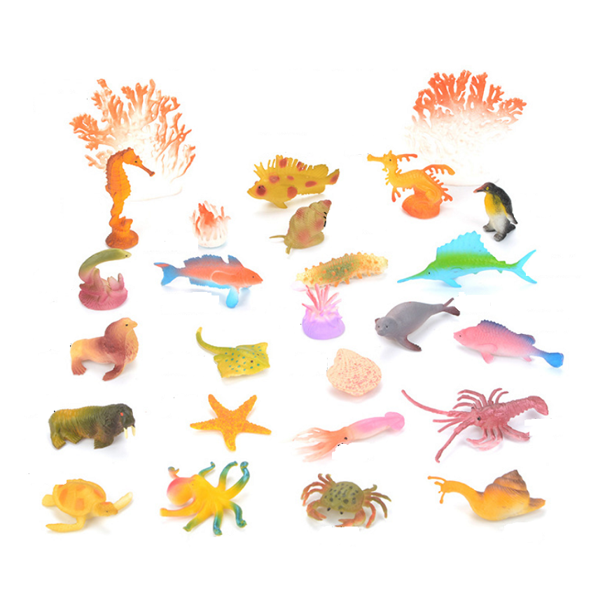 24 sinh vật biển size 4-6cm