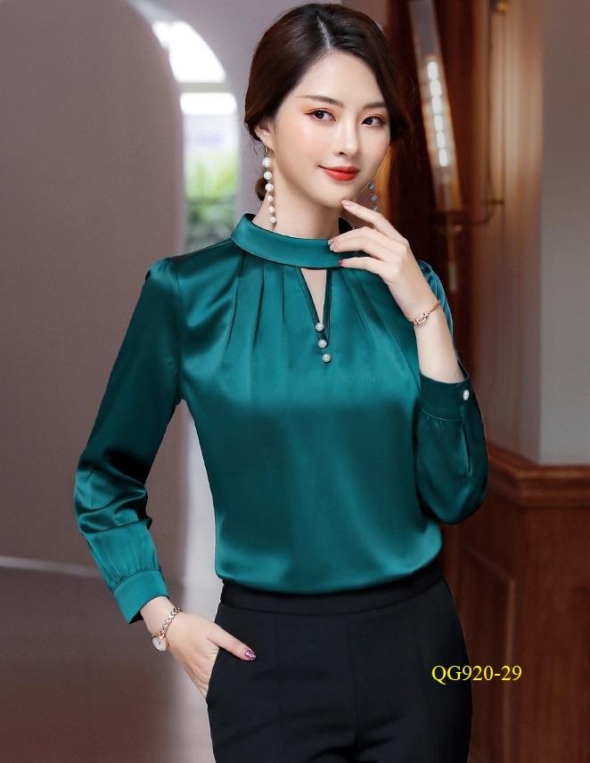 QG920 -ÁO THIẾT KẾ PHI LỤA CAO CẤP *40-90kg
