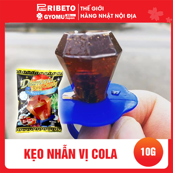 kẹo nhẫn vị cola Diamond Ring Candy Cola 10g