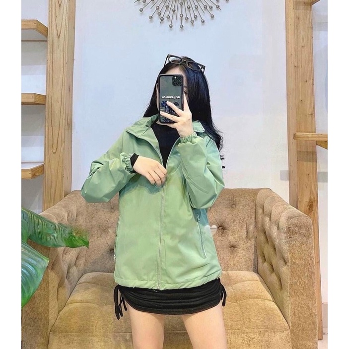 Áo gió nữ 2 lớp siêu đẹp