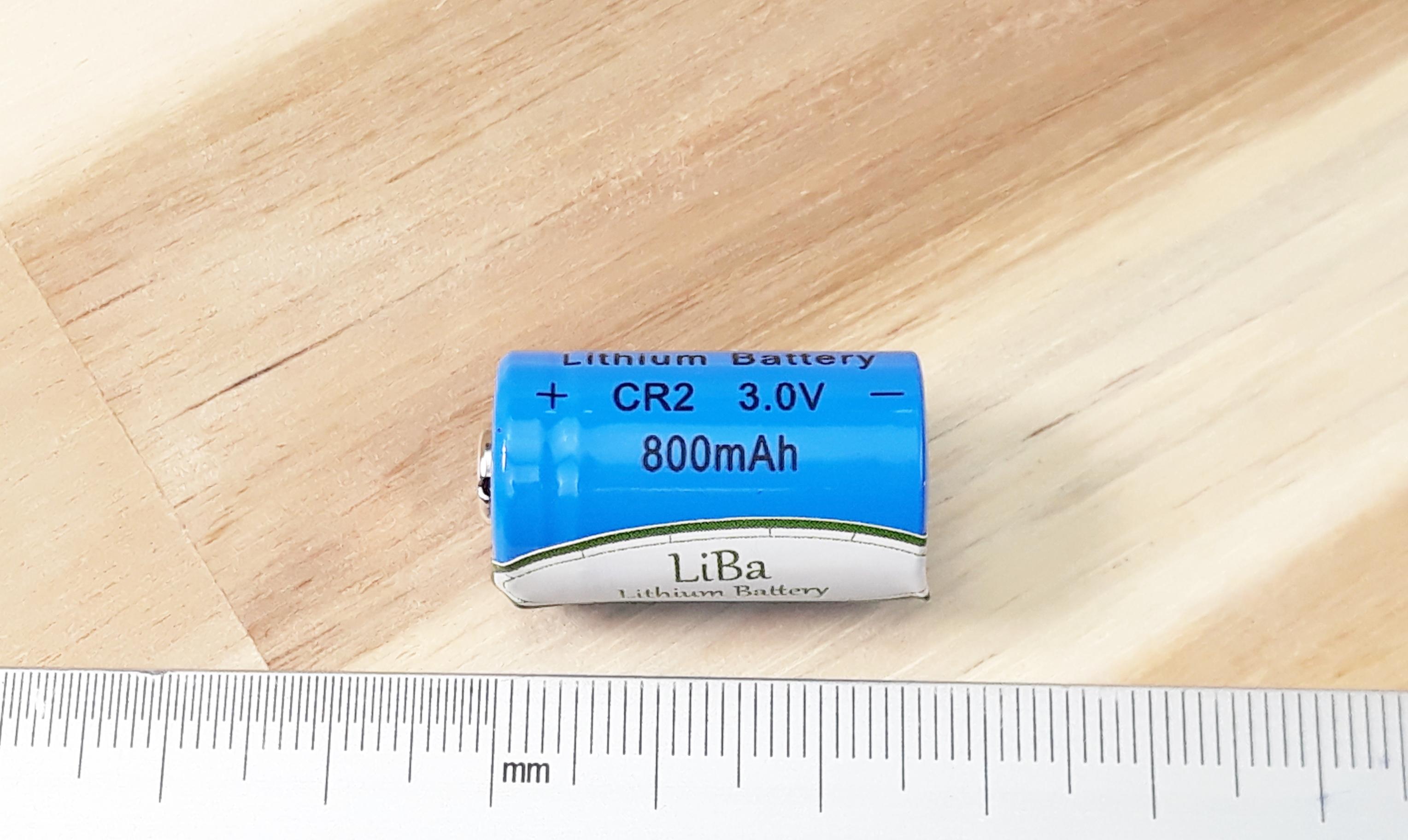 [HCM]Pin Li ion 15270 3.7V 800 mAh Φ15mm  -  LiBa