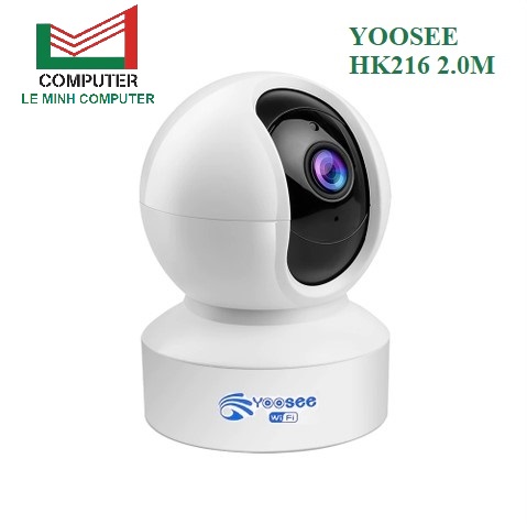 Camera xoay 360 trong nhà camera ip wifi yoosee hk216 2.0mb