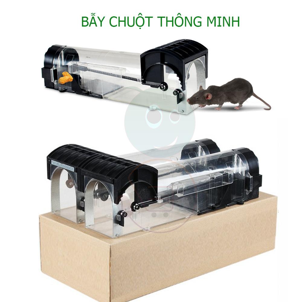 Bẫy chuột thông mình cực kỳ nhạy An Toàn- Hiệu Quả- Bền Bỉ , tặng kèm túi mồi