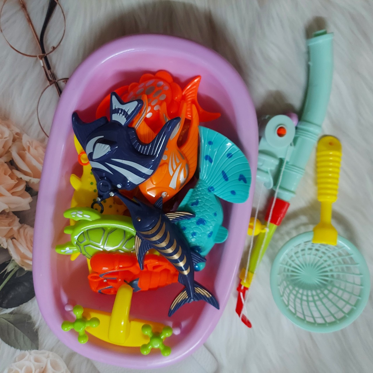 Đồ chơi câu cá bằng nhựa cho bé