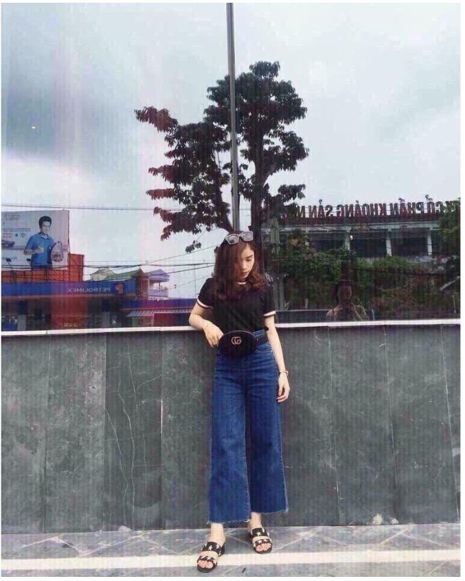 QUẦN JEAN NỮ BAGGY LOE SIÊU ĐẸP BGL - 04