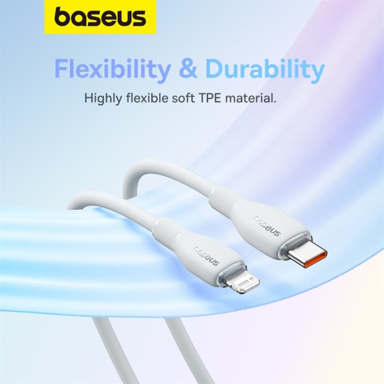 Cáp Sạc Nhanh Baseus Pudding Series Fast Charging Cable Type-C to iP 20W
