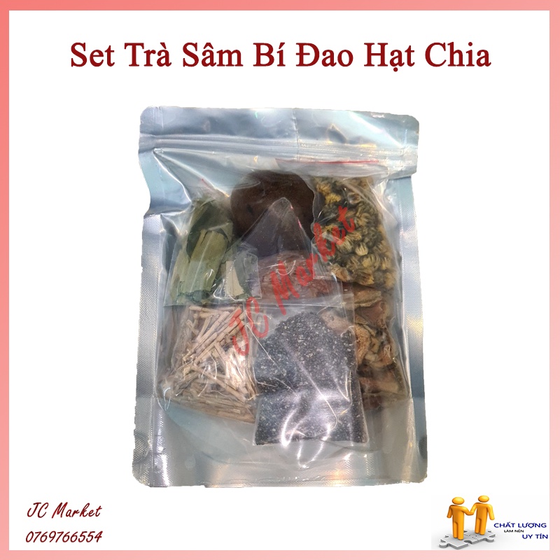 Combo Trà Sâm Bí Đao Hạt Chia