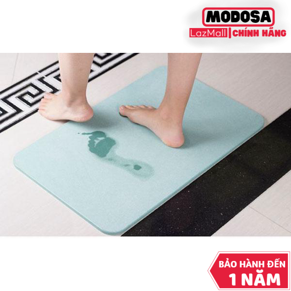 Thảm cứng siêu thấm modosa nhật bản 60 x 40 x 0.9 cm , thảm cứng siêu thấm nhật bản giao màu ngẫu nhiên , thảm đá siêu thấm nhật bản , thảm đá chùi chân siêu thấm xuất nhật loại to