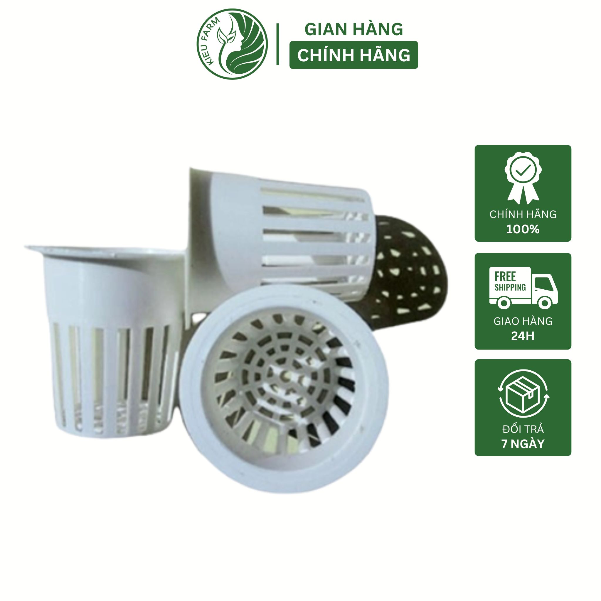 100 Rọ thủy canh trồng rau