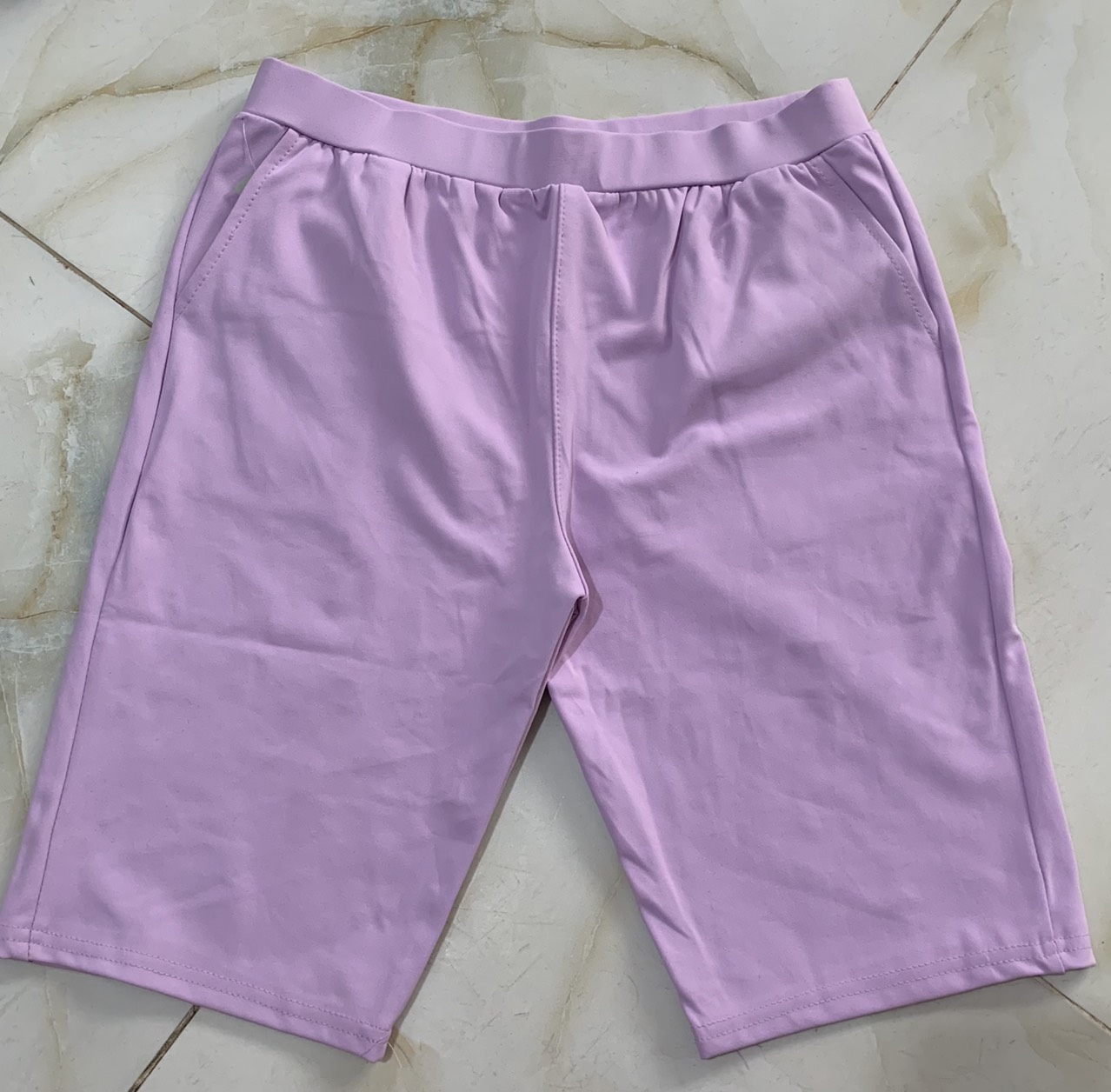 quần short ngố nữ chất thun cotton co giản 4 chiều mềm mịn